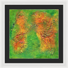 Load image into Gallery viewer, green-abstract-art-Gamma 136 Abstract - Framed Print-Sensory Art