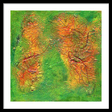 Load image into Gallery viewer, green-abstract-art-Gamma 136 Abstract - Framed Print-Sensory Art