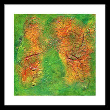 Load image into Gallery viewer, green-abstract-art-Gamma 136 Abstract - Framed Print-Sensory Art