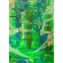 Load image into Gallery viewer, green-abstract-art-Gamma 23 Abstract Wall Art Print-Sensory Art