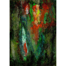 Load image into Gallery viewer, green abstract art -gamma 52, gamma52, green-Sensory Art House