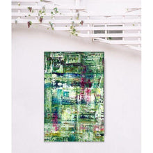 Load image into Gallery viewer, green abstract art -gamma 95, gamma95, green-Sensory Art House