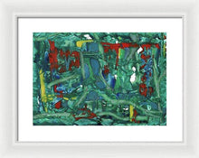 Load image into Gallery viewer, Framed Print, Gamma #111 Abstract Wall Art - Framed Print,Sensory Art House