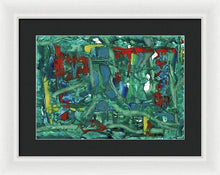 Load image into Gallery viewer, Framed Print, Gamma #111 Abstract Wall Art - Framed Print,Sensory Art House
