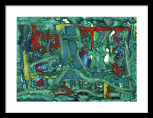 Load image into Gallery viewer, Framed Print, Gamma #111 Abstract Wall Art - Framed Print,Sensory Art House