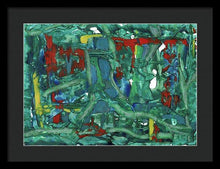 Load image into Gallery viewer, Framed Print, Gamma #111 Abstract Wall Art - Framed Print,Sensory Art House