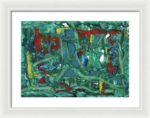 Load image into Gallery viewer, Framed Print, Gamma #111 Abstract Wall Art - Framed Print,Sensory Art House