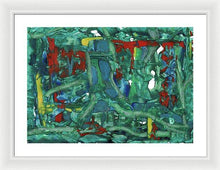 Load image into Gallery viewer, Framed Print, Gamma #111 Abstract Wall Art - Framed Print,Sensory Art House