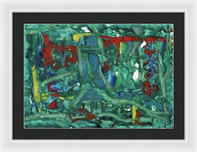 Load image into Gallery viewer, Framed Print, Gamma #111 Abstract Wall Art - Framed Print,Sensory Art House