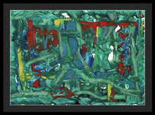Load image into Gallery viewer, Framed Print, Gamma #111 Abstract Wall Art - Framed Print,Sensory Art House