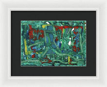 Load image into Gallery viewer, Framed Print, Gamma #111 Abstract Wall Art - Framed Print,Sensory Art House