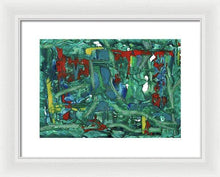 Load image into Gallery viewer, Framed Print, Gamma #111 Abstract Wall Art - Framed Print,Sensory Art House
