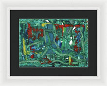 Load image into Gallery viewer, Framed Print, Gamma #111 Abstract Wall Art - Framed Print,Sensory Art House