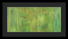 Load image into Gallery viewer, green-abstract-art-Gamma(γ) 112 Abstract Wall Art - Framed Print-Sensory Art
