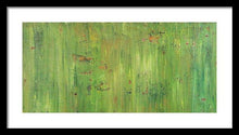 Load image into Gallery viewer, green-abstract-art-Gamma(γ) 112 Abstract Wall Art - Framed Print-Sensory Art