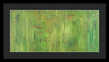 Load image into Gallery viewer, green-abstract-art-Gamma(γ) 112 Abstract Wall Art - Framed Print-Sensory Art