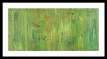 Load image into Gallery viewer, green-abstract-art-Gamma(γ) 112 Abstract Wall Art - Framed Print-Sensory Art
