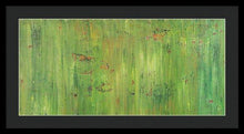 Load image into Gallery viewer, green-abstract-art-Gamma(γ) 112 Abstract Wall Art - Framed Print-Sensory Art