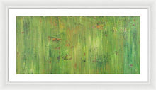 Load image into Gallery viewer, green-abstract-art-Gamma(γ) 112 Abstract Wall Art - Framed Print-Sensory Art