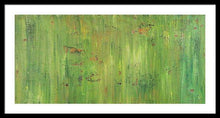 Load image into Gallery viewer, green-abstract-art-Gamma(γ) 112 Abstract Wall Art - Framed Print-Sensory Art