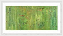 Load image into Gallery viewer, green-abstract-art-Gamma(γ) 112 Abstract Wall Art - Framed Print-Sensory Art