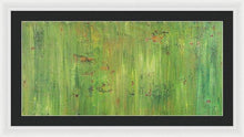 Load image into Gallery viewer, green-abstract-art-Gamma(γ) 112 Abstract Wall Art - Framed Print-Sensory Art