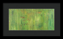 Load image into Gallery viewer, green-abstract-art-Gamma(γ) 112 Abstract Wall Art - Framed Print-Sensory Art
