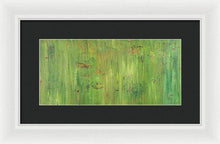 Load image into Gallery viewer, green-abstract-art-Gamma(γ) 112 Abstract Wall Art - Framed Print-Sensory Art