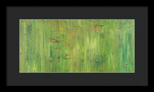 Load image into Gallery viewer, green-abstract-art-Gamma(γ) 112 Abstract Wall Art - Framed Print-Sensory Art