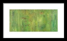 Load image into Gallery viewer, green-abstract-art-Gamma(γ) 112 Abstract Wall Art - Framed Print-Sensory Art