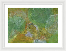 Load image into Gallery viewer, green-abstract-art-Kappa 18 Abstract - Framed Print-Sensory Art