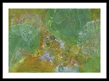 Load image into Gallery viewer, green-abstract-art-Kappa 18 Abstract - Framed Print-Sensory Art