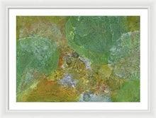 Load image into Gallery viewer, green-abstract-art-Kappa 18 Abstract - Framed Print-Sensory Art