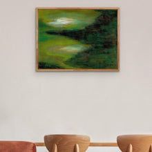 Load image into Gallery viewer, green-abstract-art-Lamda 1 Abstract Wall Art Print-Sensory Art