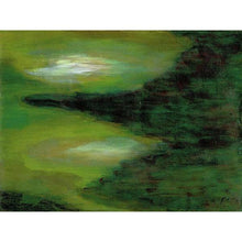 Load image into Gallery viewer, green-abstract-art-Lamda 1 Abstract Wall Art Print-Sensory Art