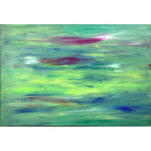 Load image into Gallery viewer, green abstract art -green, lamda 15-Sensory Art House