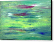 Load image into Gallery viewer, green-abstract-art-Lamda 15 Abstract - Canvas Print-Sensory Art