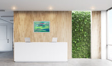 Load image into Gallery viewer, green-abstract-art-Lamda 15 Abstract - Canvas Print-Sensory Art