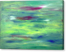 Load image into Gallery viewer, green-abstract-art-Lamda 15 Abstract - Canvas Print-Sensory Art