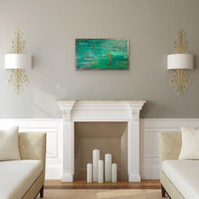 Load image into Gallery viewer, green abstract art -green, lamda 16-Sensory Art House