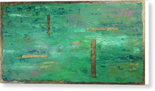 Load image into Gallery viewer, green-abstract-art-Lamda 16 Abstract - Canvas Print-Sensory Art