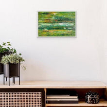 Load image into Gallery viewer, green-abstract-art-Lamda 3 Abstract Wall Art Print-Sensory Art