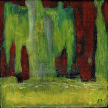 Load image into Gallery viewer, green-abstract-art-Lamda 4 Abstract Wall Art Print-Sensory Art