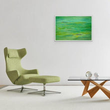 Load image into Gallery viewer, green-abstract-art-Lamda 6 Abstract - Art Print-Sensory Art