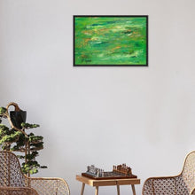 Load image into Gallery viewer, green-abstract-art-Lamda 8 Abstract - Art Print-Sensory Art