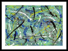 Load image into Gallery viewer, Framed Print, Iota #30 Abstract Wall Art - Framed Print,Sensory Art House