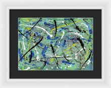 Load image into Gallery viewer, Framed Print, Iota #30 Abstract Wall Art - Framed Print,Sensory Art House