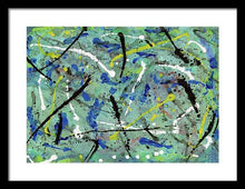 Load image into Gallery viewer, Framed Print, Iota #30 Abstract Wall Art - Framed Print,Sensory Art House