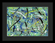 Load image into Gallery viewer, Framed Print, Iota #30 Abstract Wall Art - Framed Print,Sensory Art House