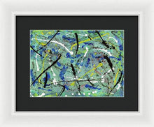 Load image into Gallery viewer, Framed Print, Iota #30 Abstract Wall Art - Framed Print,Sensory Art House
